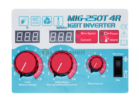 Сварочный полуавтомат GROVERS MIG 250T Полуавтомат GROVERS MIG 250T (4ROLLS)