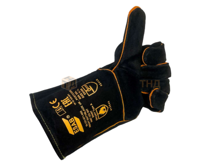 Сварочные перчатки Heavy Duty Black Сварочные перчатки ESAB Heavy Duty Black
