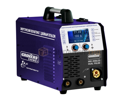 Сварочный аппарат Grovers ENERGY MIG-200 LCD DUAL PULSE для всех видов сварки Сварочный аппарат Grovers ENERGY MIG-200 LCD DUAL PULSE
